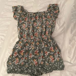 Floral romper